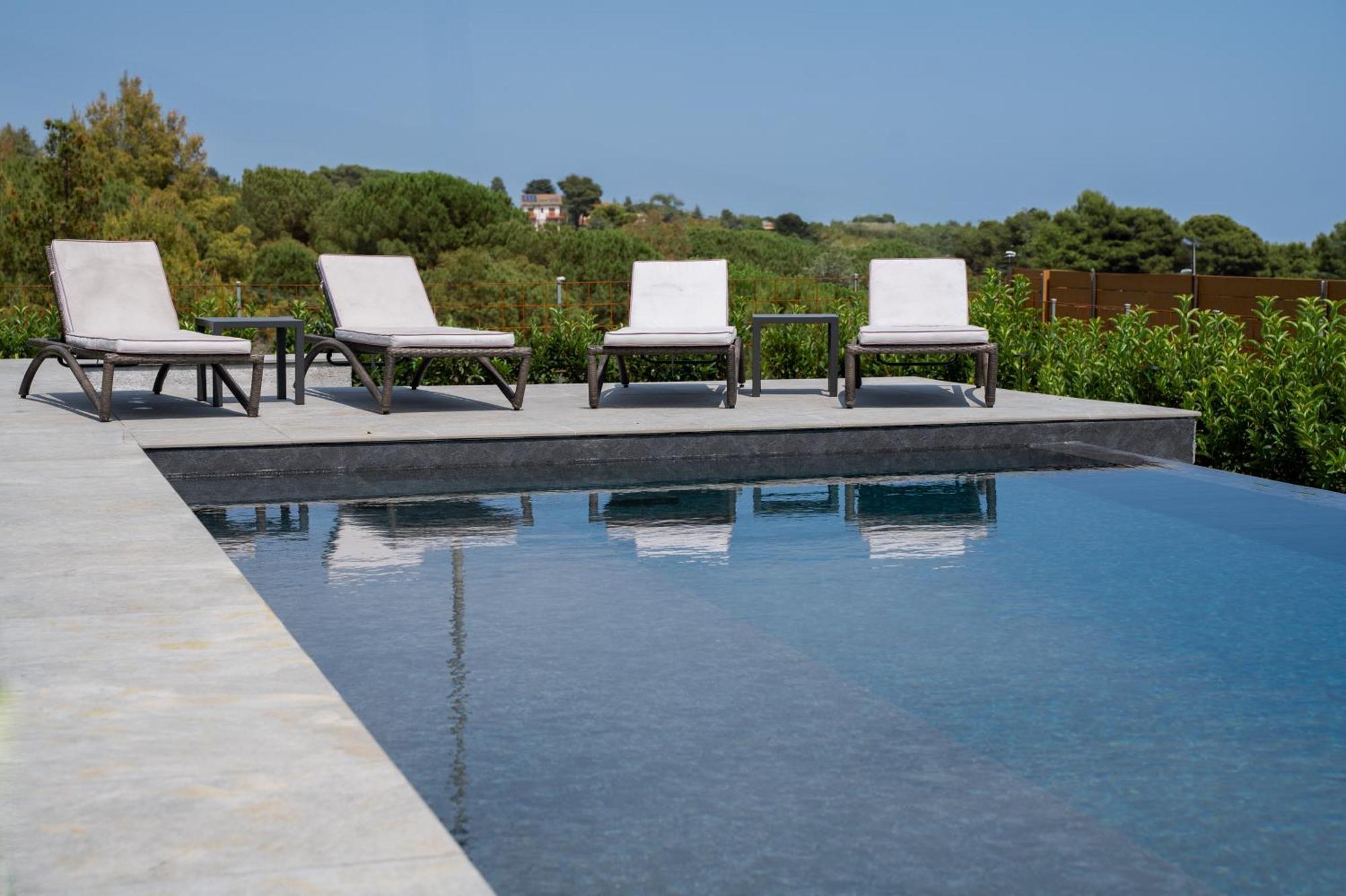 Mon Luxury Rooms Spa Nicolosi Exterior foto